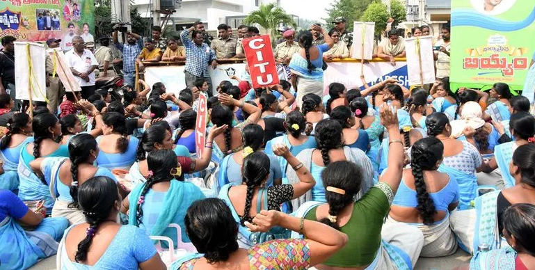 Anganwadi Strike