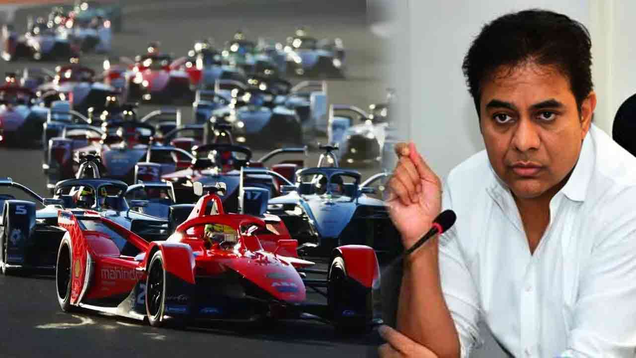 KTR reacts on Formula E race cancellation in Hyderabad