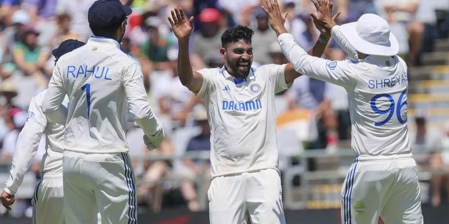 Mohammed Siraj picked six wickets on day one